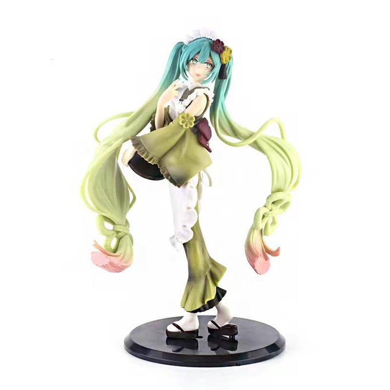 Figure Hatsune Miku Mini Statue Collectible Model Toy Ornament Decor Gift Fans