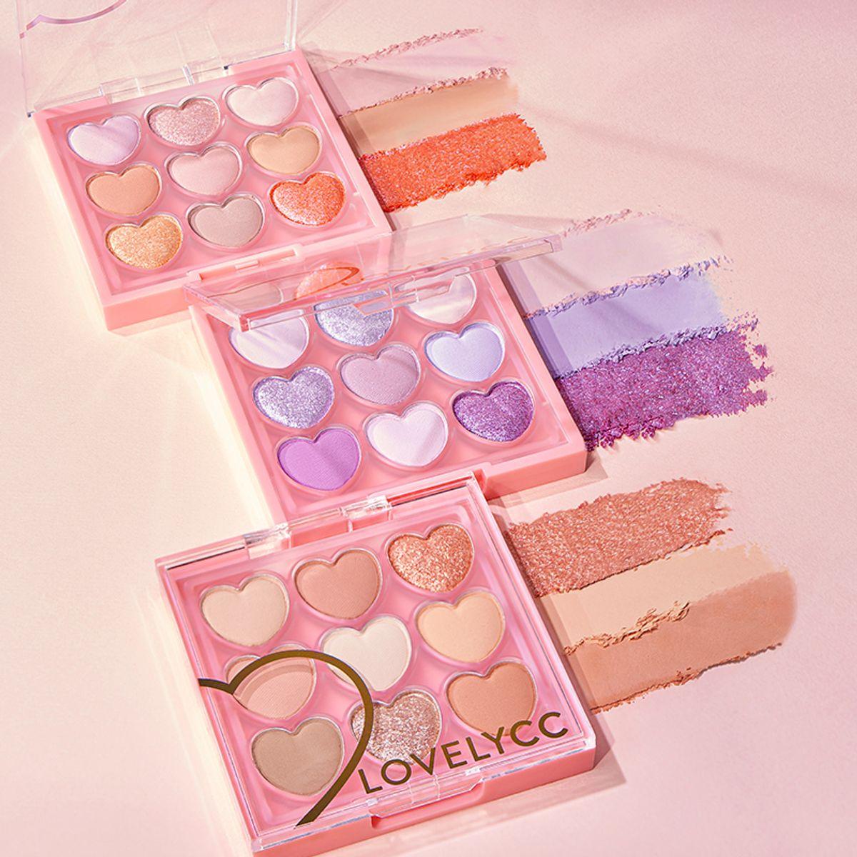 Magic Cover Cheat 9-Color Eyeshadow Palette 9g 01 Nude Peach