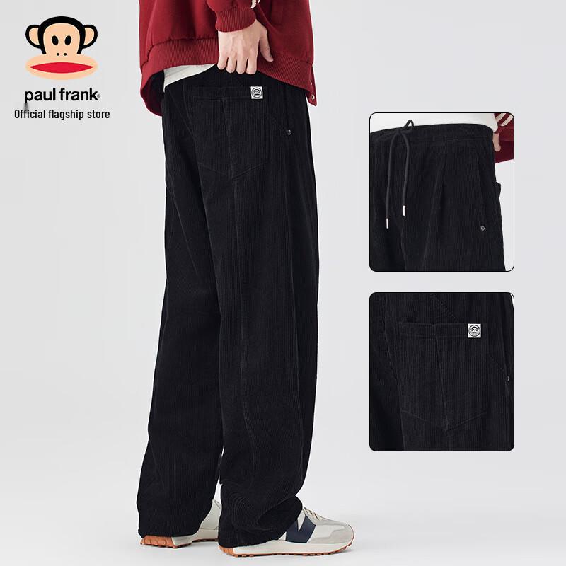 paul frank Мужские тяжелые вельветовые широкие брюки свободного кроя L