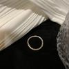 Fashionable Luxury Women's Ring Bracelet. Glittering Plain Ring Bracelet. Fashionable and Versatile.