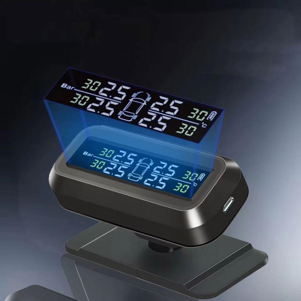 Digital Display Tire Pressure Monitoring System Tire Pressure Monitor Vehicle Monitoring
