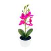 Simulated Phalaenopsis Potted Artificial Artificial Flower For Indoor Outdoor Decoration And Photography Use