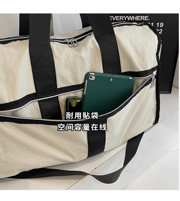 New Casual Travel Bag Women Handbag Storage Sports Shoulder Crossbody Bags Dry and Wet Separation Large Capacity Men Fitness Bag