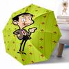 1pc Mr Bean'S Teddy Adventure Automatic Umbrella Compact 8 Rib Lightweight Foldable Design Travel Essential Outdoor Accessory Stylish Gift Women Y1