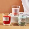 Handmade Colored Glass Scented Candle Large Creative European Style Unscented Candle