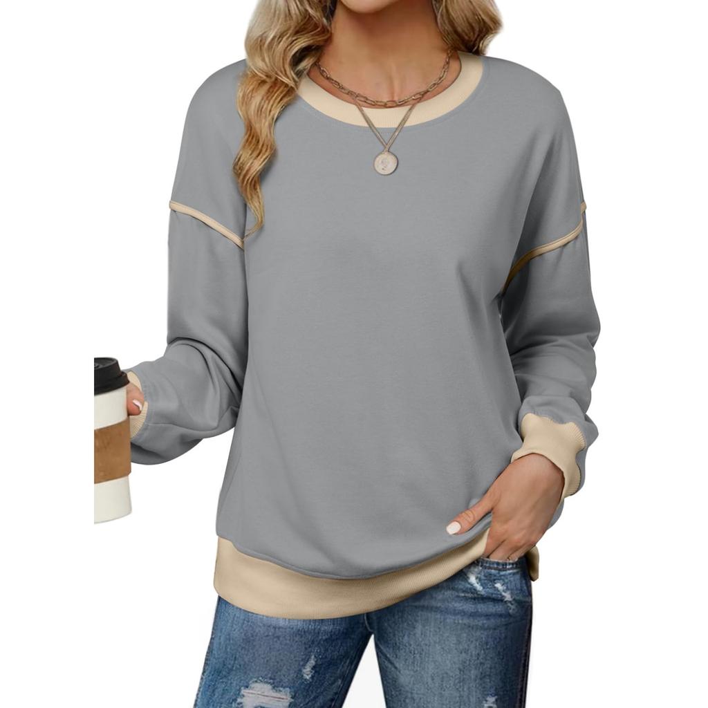 Sweatshirt For Women Oversized Casual Loose Pullover Top