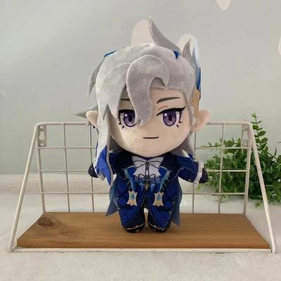20cm Genshin Impact Plüschtierpuppe Neuvillette Cosplay Anime Weiches Kuschelkissen Kindergeschenk