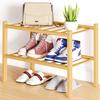 Olanly Bamboo Shoe Organizer Quality Expandable Shoe Rack Stackable Free Standing Wooden Shoe Storage Shelf For Entryway Closet