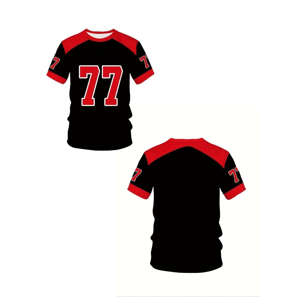 

Мужская футболка с 3D-печатью букв и цифр Футболка с 3D-печатью, мужская унисекс-футболка в городском стиле, базовая одежда L