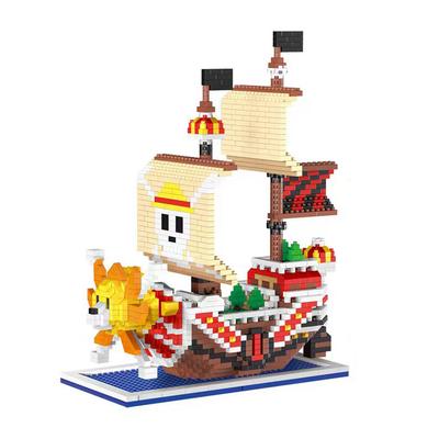 Adventure Themed Ship Micro Mini Building Block Set: The Ultimate Dreamer - A Unique Gift, Ideal Toy for Enthusiasts To Collect