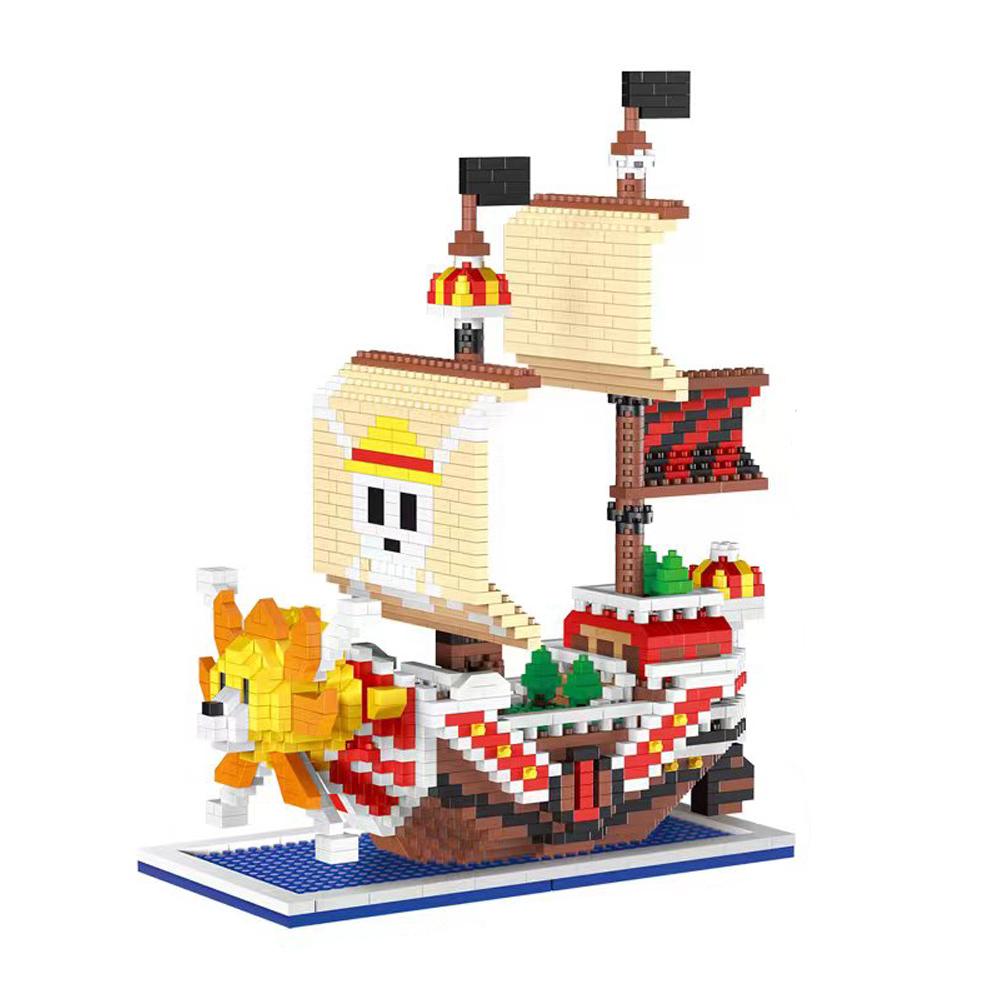 Adventure Themed Ship Micro Mini Building Block Set: The Ultimate Dreamer - A Unique Gift, Ideal Toy for Enthusiasts To Collect