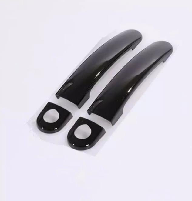 Carbon Fiber Pattern Exterior Door Handle Stickers for Seat Leon MK2 1P FR Cupra