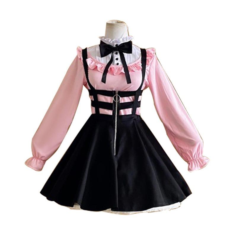 Idol master shines color daidong yuko cute girl cos costume anime halloween costume full set of women