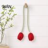 Versatile Curtain Ties 2Pcs Tulip Bud Ties, Decorative Tiebacks, Flower High-end Fabric Buds Soft Rope Tiebacks for Bedroom Curtains Patio Drapes