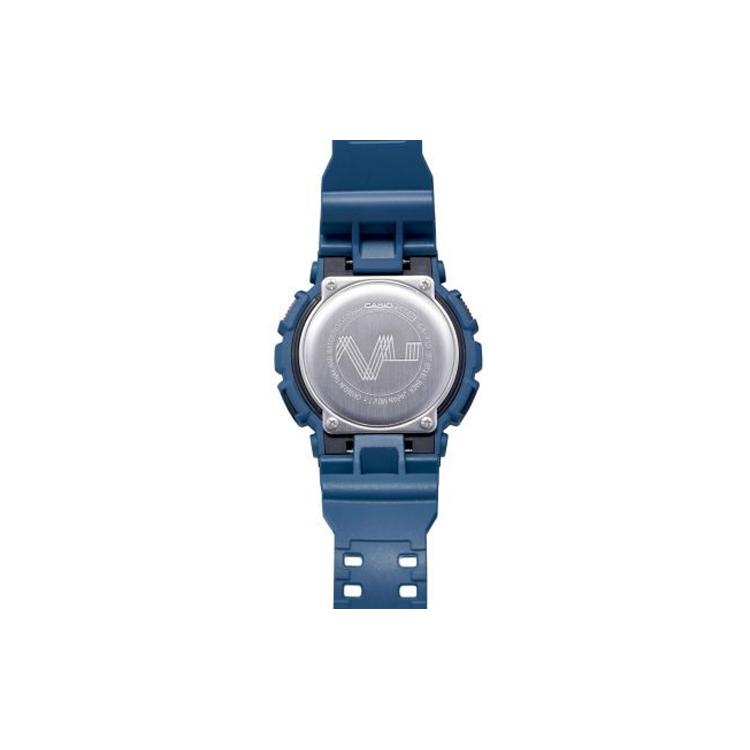 CASIO Men Liquid Crystal/Analog Dual Display Series 55mm Green Watch GA-110KAl22-3PFS