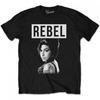 Amy Winehouse Unisex Erwachsenen Rebel T-Shirt
