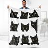 Black Cat Blanket Gifts for Women Kids Girls Toddler Cute Pet Throw Kitten Plush Bedroom Living Room Decor Soft Cozy Bed Couch
