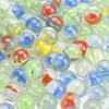 Spielzeuglauf Spiel Flipperkasten Bunter Hüpfball Glaskugelmaschine Kugeln Murmeln Glas