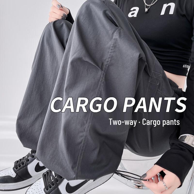Damen Cargo-Hose mit hohem Bund