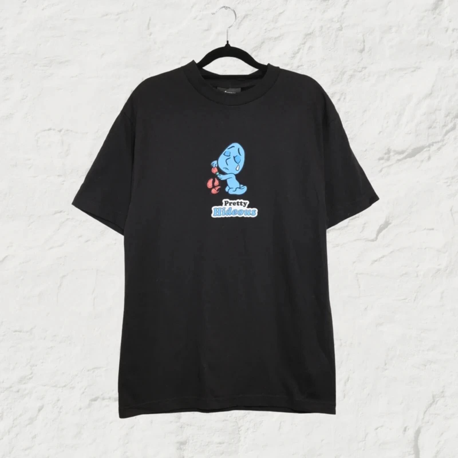 The Hundreds Pretty Hideous Graphic T-Shirt – Black – Streetwear Tee – Size M XL