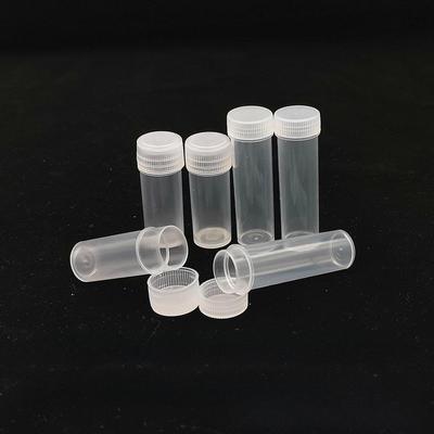 5g Plastik-Tablettenflasche, 7ml PP-Fläschchen, Proben-Unterflasche für Feststoffe & Pulver
