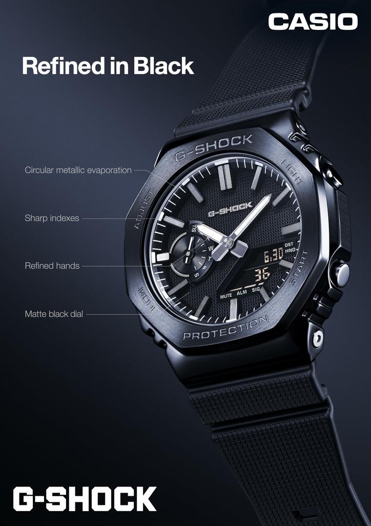 Watch Environmentally Friendly Materials Black [Casio] G-Shock GM-2100LXB-1A9JF Men's