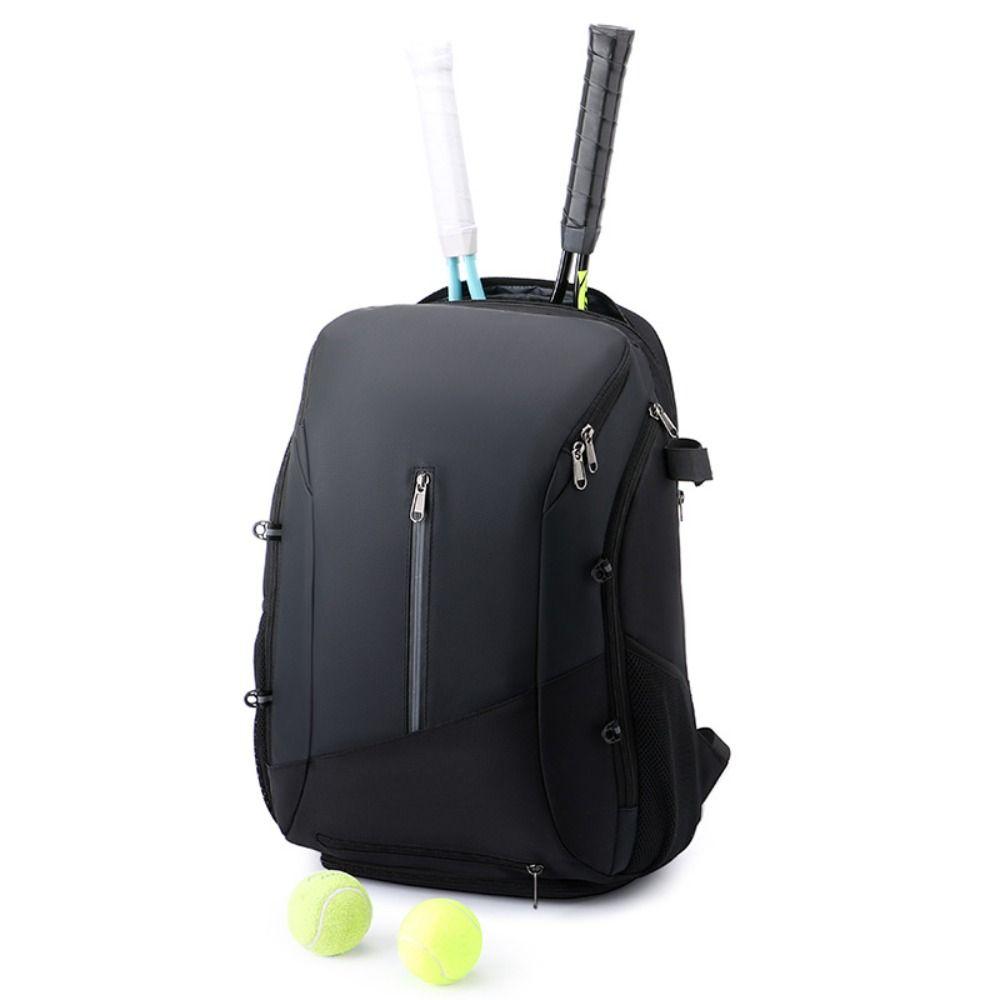 with Shoe Compartment Baseball Badminton Bag Waterproof Sports Backpack  Exercise Gym Equipment