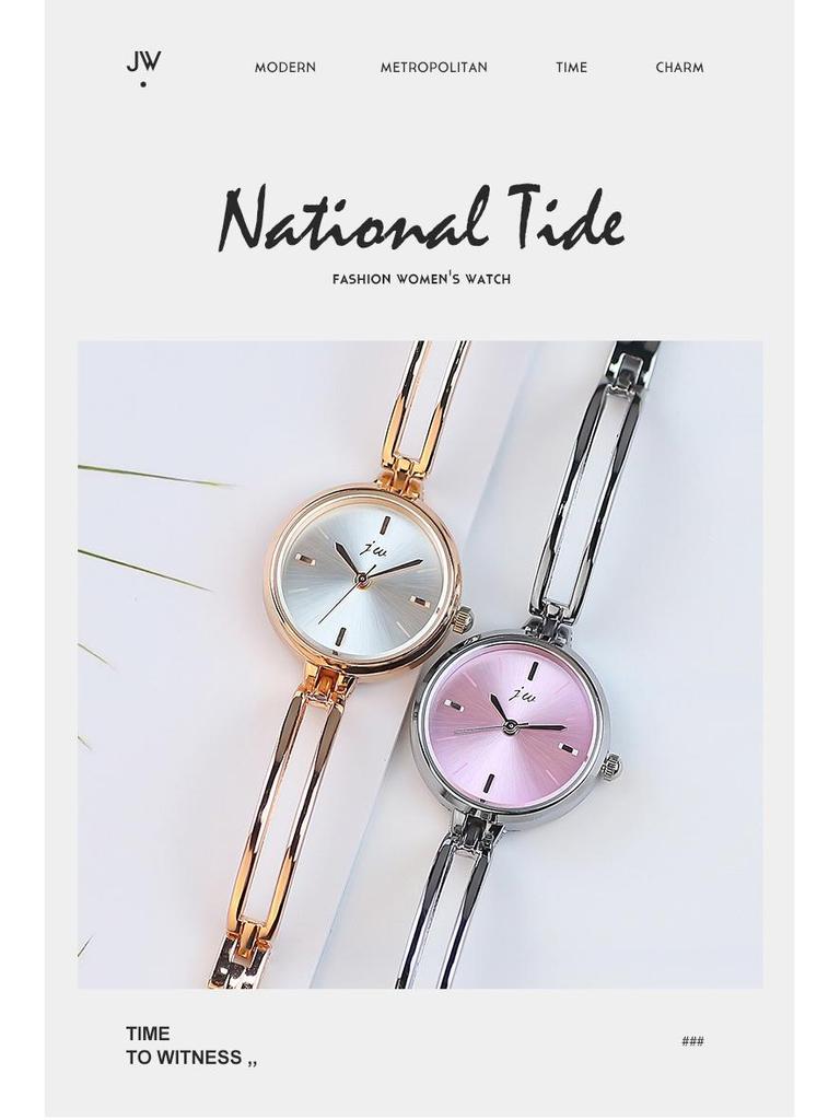 Nuovo Orologio da Polso Elettronico al Quarzo da Donna alla Moda - Design Semplice per Signore e Studentesse