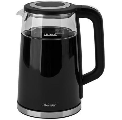 Electric Kettle Maestro MR-049 Black Glass