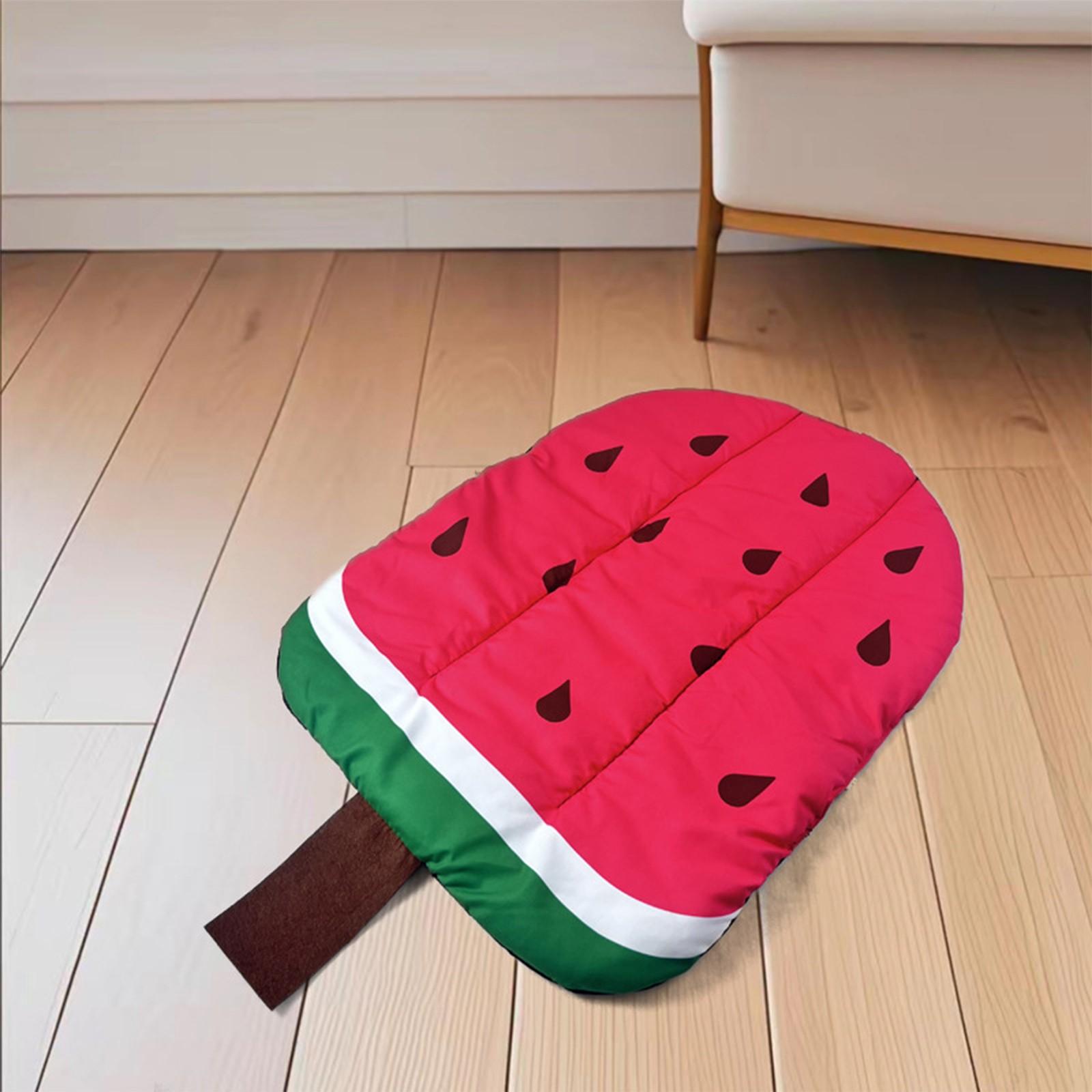 

Коврик для питомца с фруктовым узором для лета, подстилка для кошек и маленьких собак, моющийся коврик для питомца для пола будки, автокресла, универсальный для всех сезонов One Size