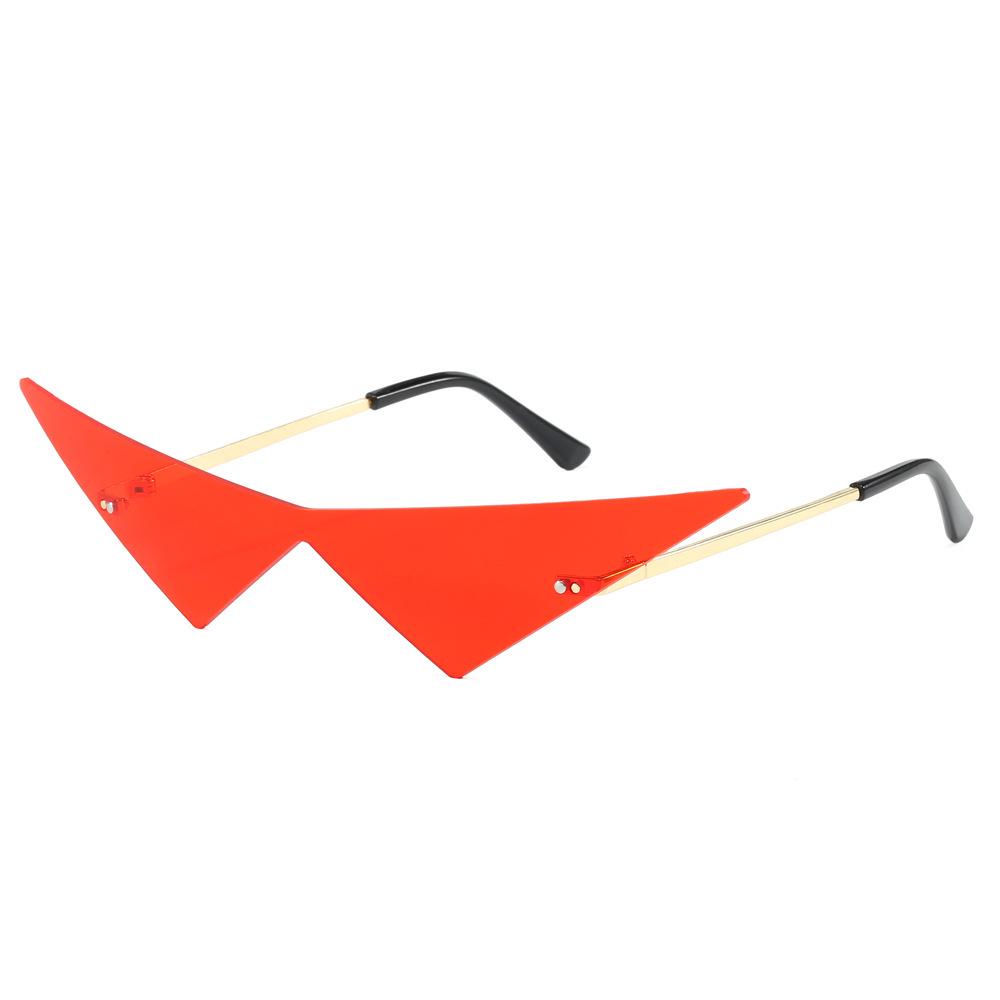 Rimless Heart Party Sunglasses for Halloween & Christmas