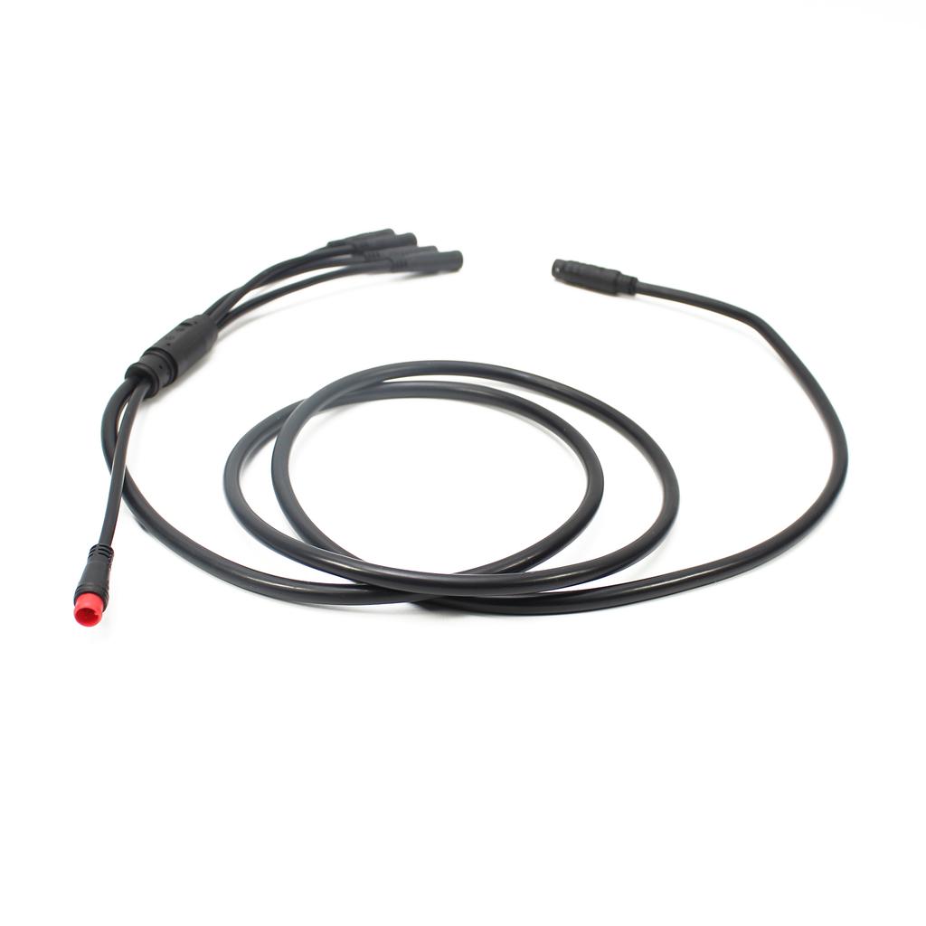 LinHi E-Bike Cable Main 1T5 913AG Waterproof 2 Pin Female Main Line Compatible For Some For KT Controllers E-bike Accessory