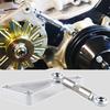 Polished Finish Alternator Bracket Kit Adjustable Design Adjustable Bracket Kit  Engine Replacement