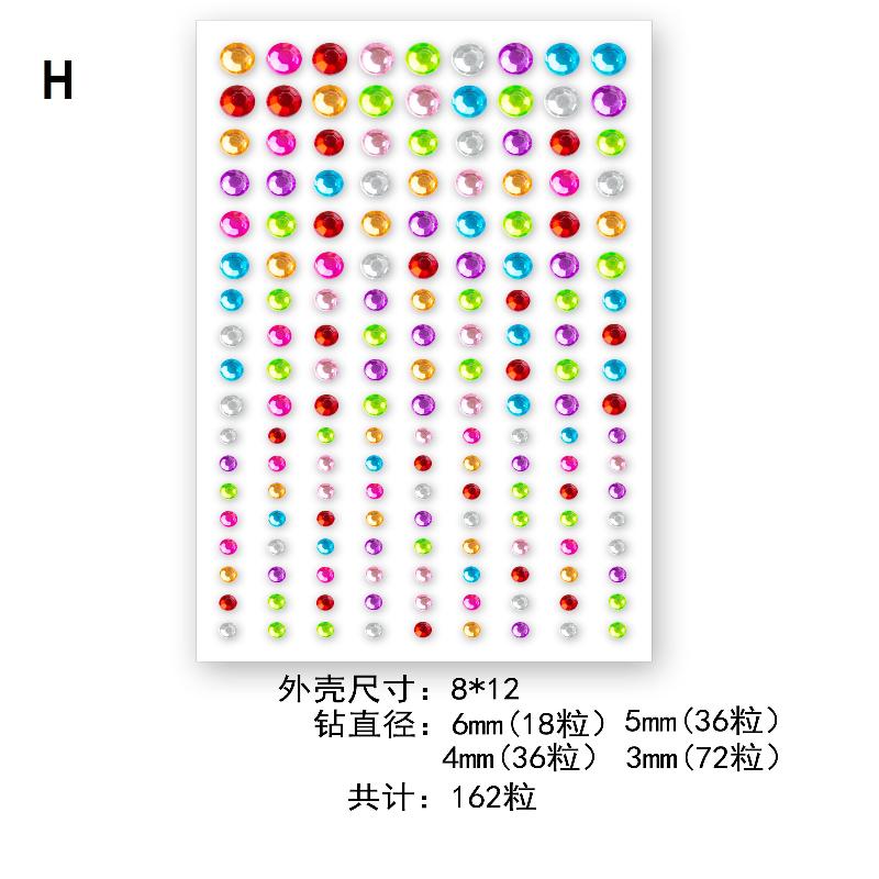 Göz Yüz Vücut Elmas Dövme Çıkartmaları Renkli Simli Rhinestone İnci Çıkartma Parti Makyajı İçin Yüz Dekalı Mücevher Aksesuarı