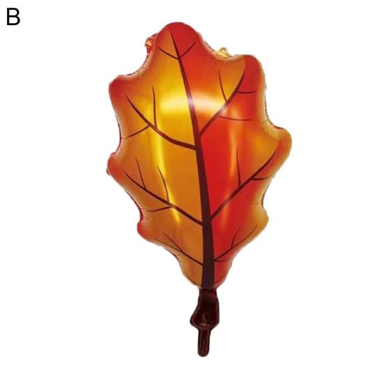 Fall Thanksgiving Balloons Pumpkin Maple Leaf Foil Balloons Autumn Balloons for Thanksgiving Baby Shower Birthday Party Decorations