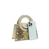 Neue USD-Muster Voll-Diamant Bankett High-End Damenhandtasche Party Vielseitige Strasssteintasche