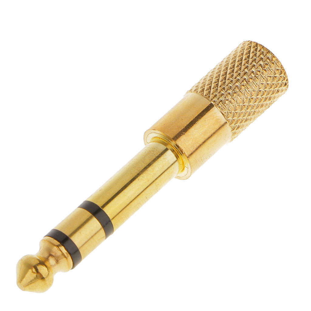 Buy Gold-plated 6.35mm 6.3mm 1/4\