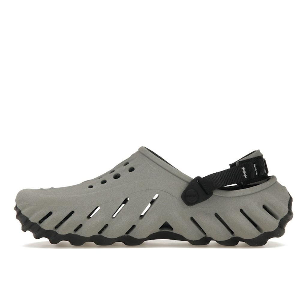 Crocs Echo Clog Reflective Men Sneakers Grey Black 208795-0WN