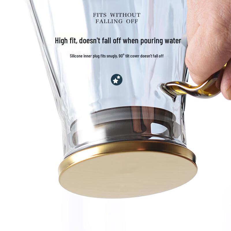 Homeglen Heat-Resistant Glass Pitcher