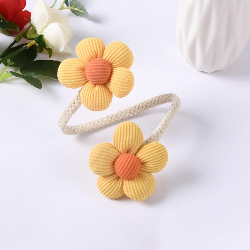 1Pcs Flower Shape Curtain Buckles Twist Bough Rope Curtain Fixer Clip Curtain Strap Home Decoration