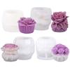 Flowers Candle Molds Casting Molds Silicone Mould Ornament Molds Plasters Molds Epoxy Resin Molds