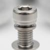 M5 Bolts with Washers Rust Resistant Fasteners Silver for Underwater Photography