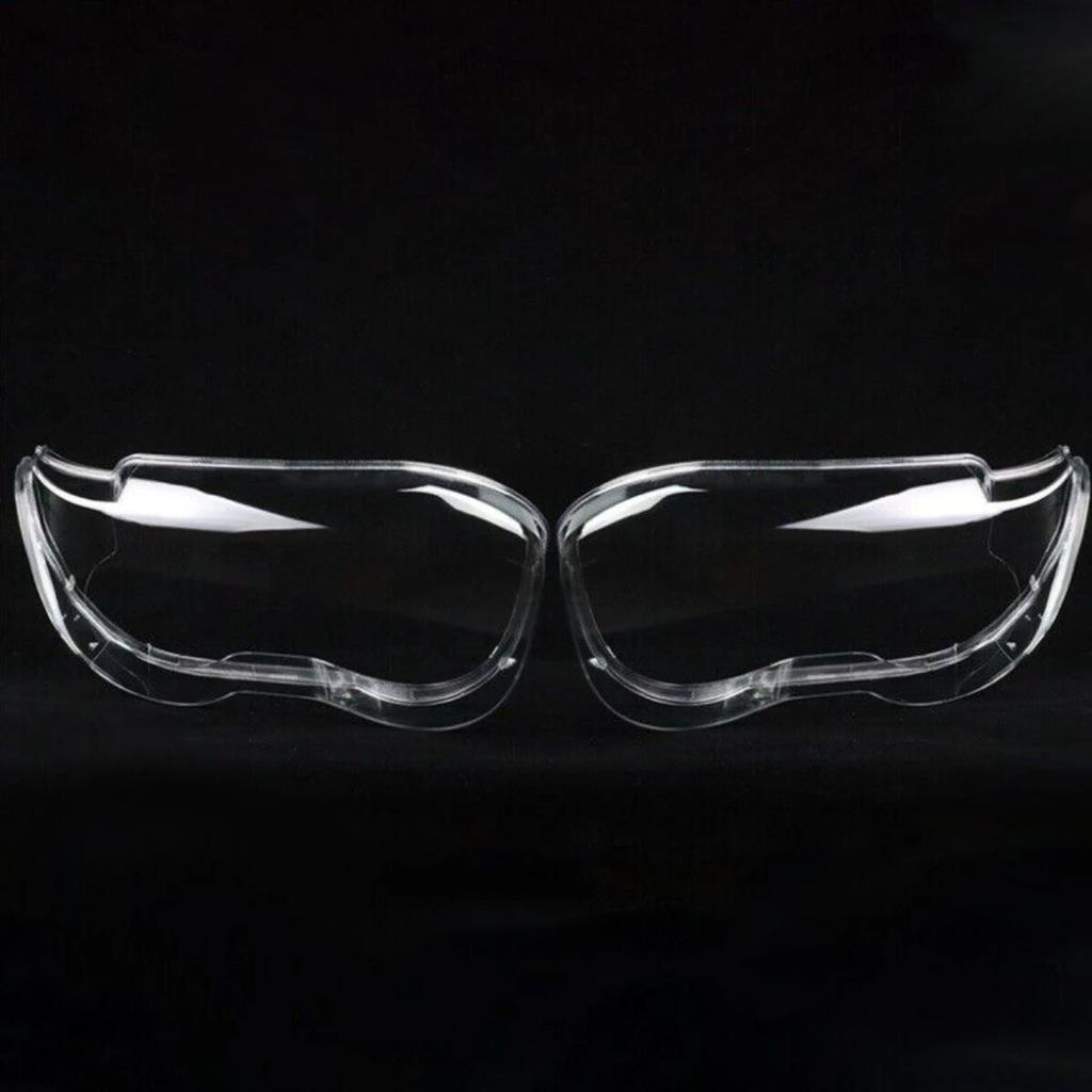 Left&Right  Car Headlight Lens Head Light Lamp Shade Shell Cover For BMW E67 E66 E65 7 Series 2001-2004 730 735 Headlight Cover