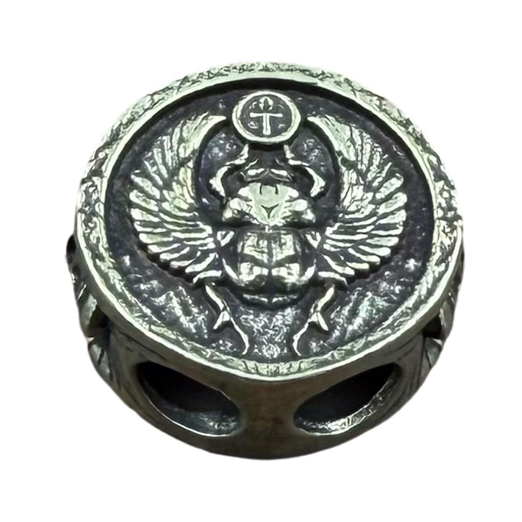 Unique Beetle Metal Beads Pendant for Paracord and DIY Enthusiasts Jewelry Making Paracord Bead