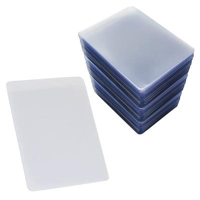 Card Holder for Trading Cards Clear Sleeve Thick Scratch Prevention Soft Type of (Set 150)
