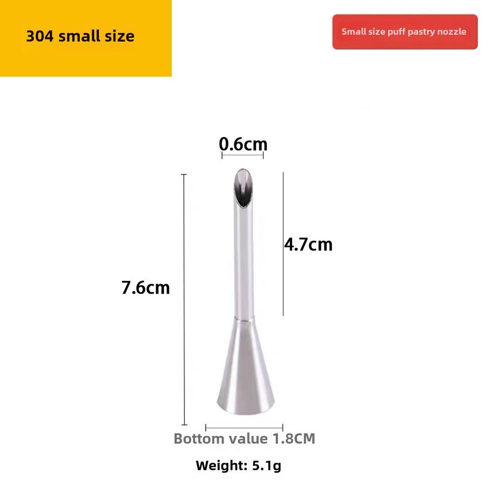 Paslanmaz Çelik Puf Ucu Seti Kek Dekorasyonu için Krema Buzlanması Borulama Uçları Pişirme Hamur İşleri Uçları Kiti