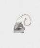 Mita Youth Knit Stripe String Mini Bag [Gray]