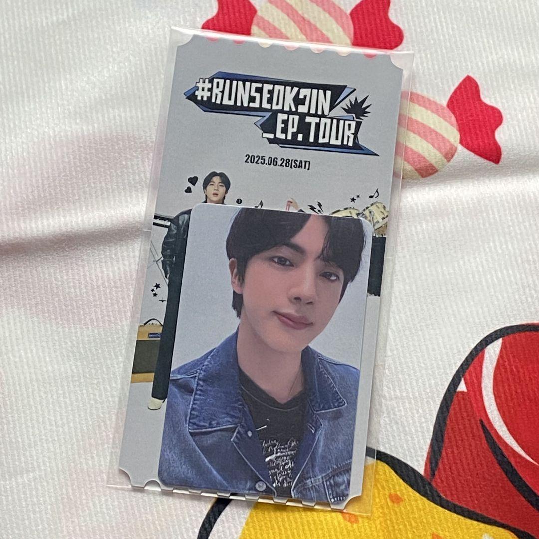 

[USED] JIN bts 6/28 RUNSEOKJIN_EP.TOUR trading card