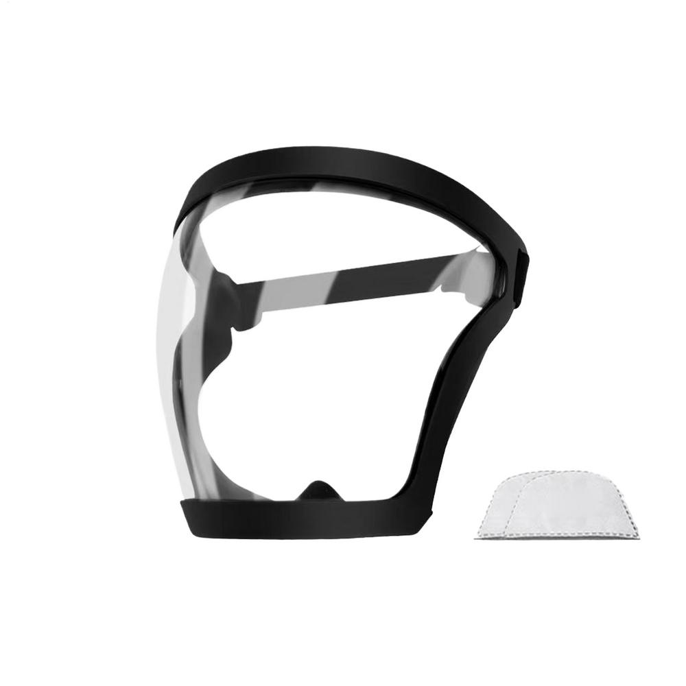 Transparenter Gesichtsschutz Super Schützendes Gesichtsschild Arbeit Unkrautjäten Anti-Beschlag Vollgesichtsmaske Vollgesichtsmaske Kopfbedeckung