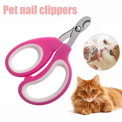 Professional Pet Nail Scissors Dog Cat Nail Trimmer Labor-Saving Nail Scissors Puppy Kitten Grooming Products Pet Toe Care